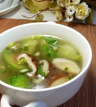 丝瓜香菇汤