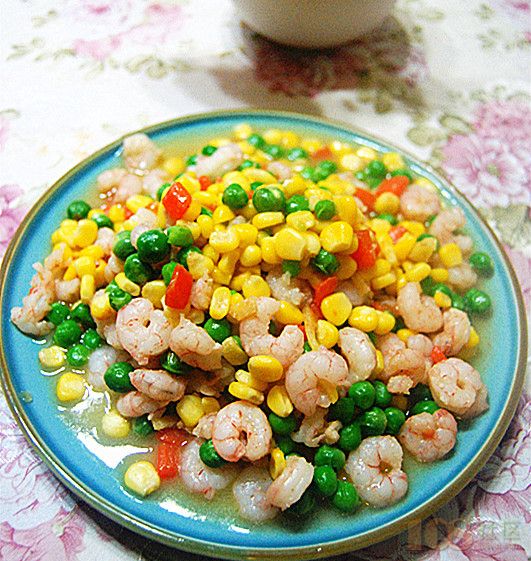 五彩虾仁 _家庭菜谱_生活百科_108社区生活社区网